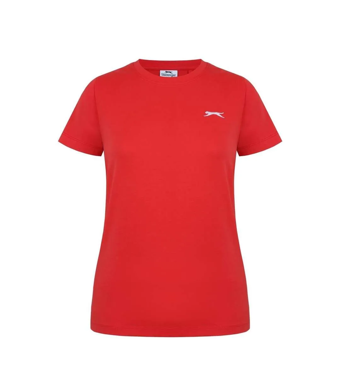 T-shirt Motif/style Uni Femme Rouge Slazenger-1