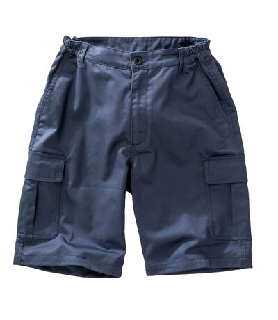 Short de travail homme bleu marine Result Genuine Recycled