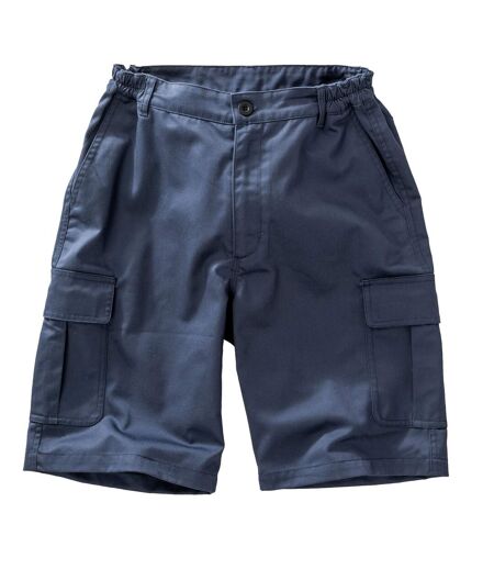 Short de travail homme bleu marine Result Genuine Recycled