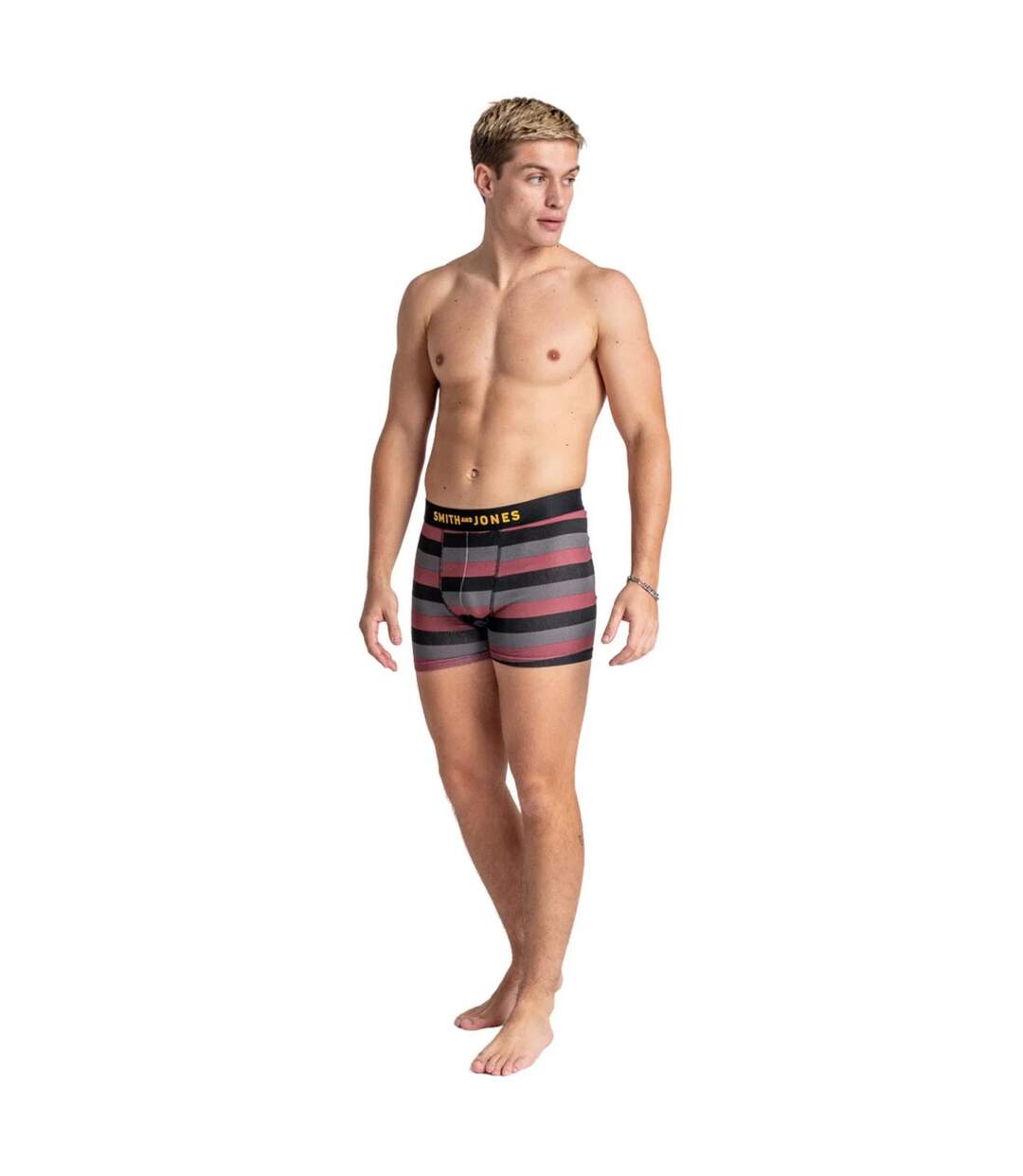 Pack of 5  Mens kole assorted designs boxer shorts  multicoloured Smith & Jones-4
