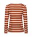 T-shirt Federica Femme Orange Brûlé Beige Clair Regatta-3