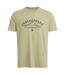 T-shirt Manches Courtes Motif/style Paysage Lucent Homme Vert Kaki Sombre Craghoppers-2