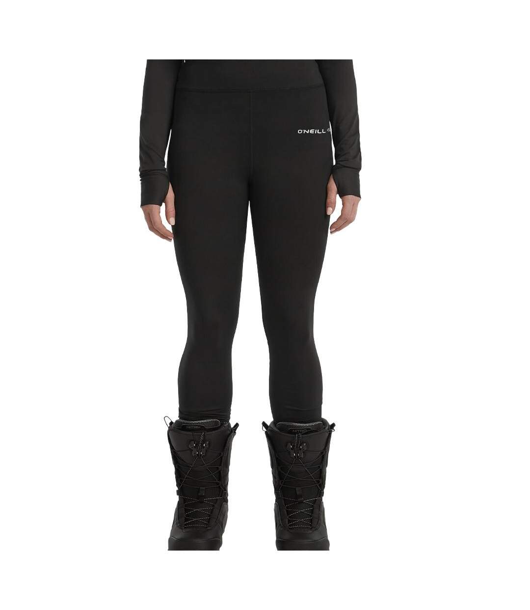 Legging thermique noir femme o'neill baselayer-1