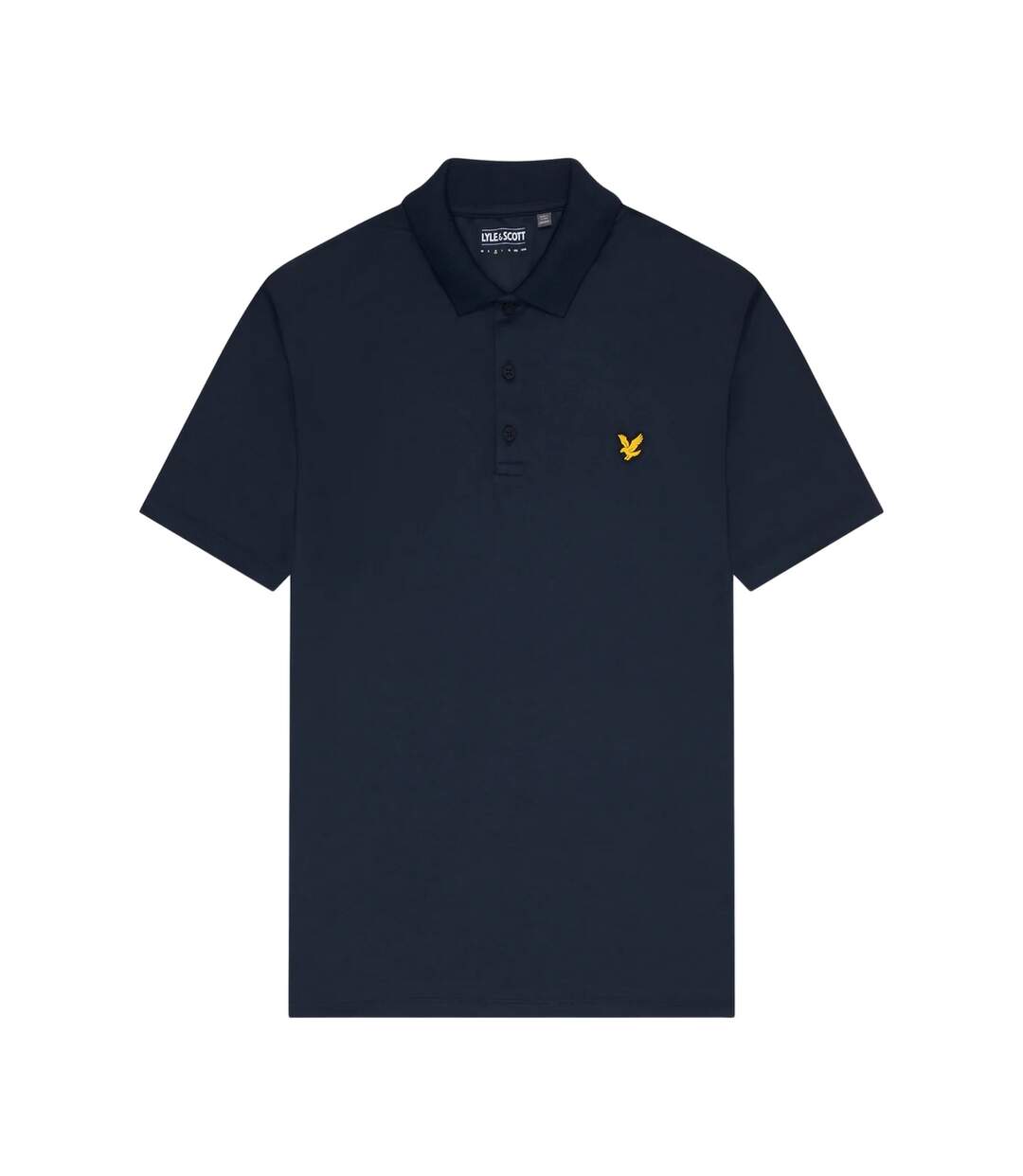 Polo de golf tech pour hommes marine foncée Lyle & Scott-1