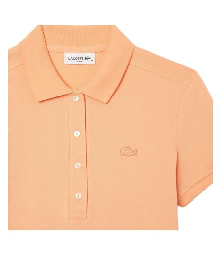 Polo orange femme lacoste pf5462 - 34