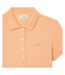 Polo orange femme lacoste pf5462 - 34-2