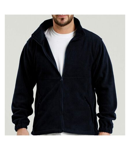Unisex Full Zip Polar Fleece Jacket Navy Blue UCC