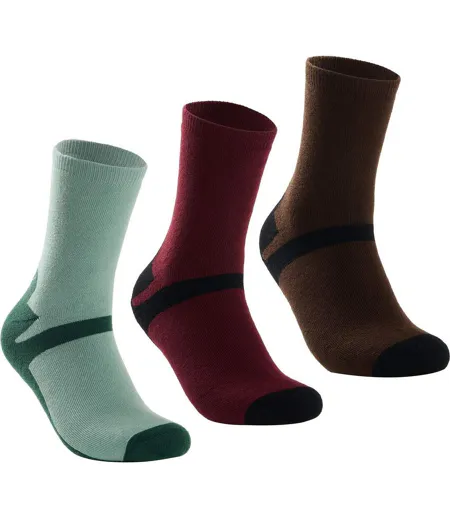 Socquettes Lifestyle Homme Vert Pâle Marron Bordeaux Sombre Regatta