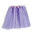 Womens/ladies Stars Tutu Skirt Lilac Fiestas Guirca-1