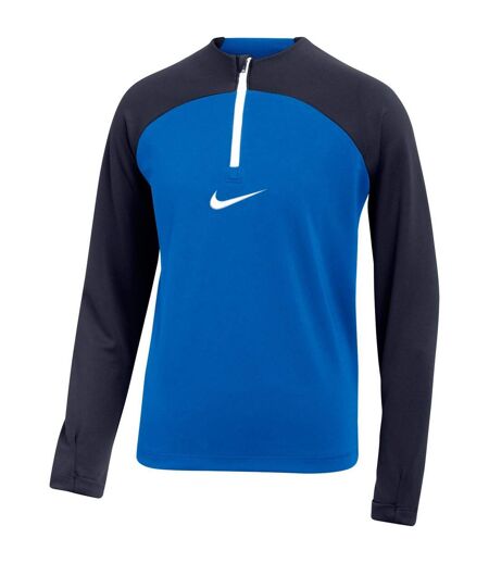 Childrens/kids Academy Pro Dri-fit Training Jersey Navy Blue Blue Nike