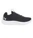 Mens Dynamic Intelliknit Trainers Black White Under Armour-1