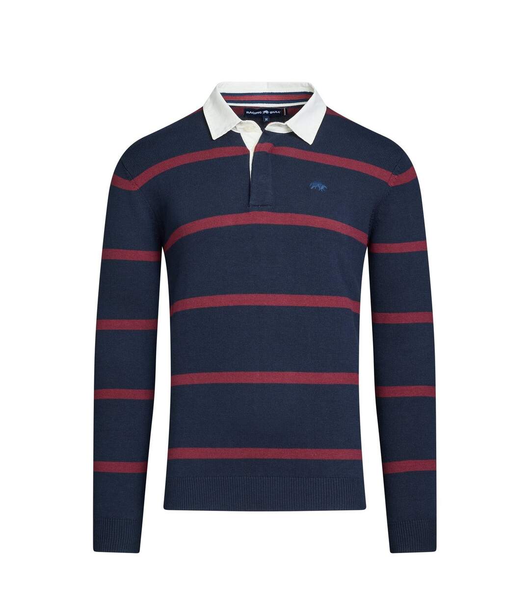 Haut de rugby homme bleu marine Raging Bull-1