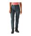Pantalon De Randonnée Travel Light Femme Gris Phoque Regatta-1