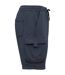 Mens French Terry Washed Cargo Shorts Washed Navy Native Spirit-3