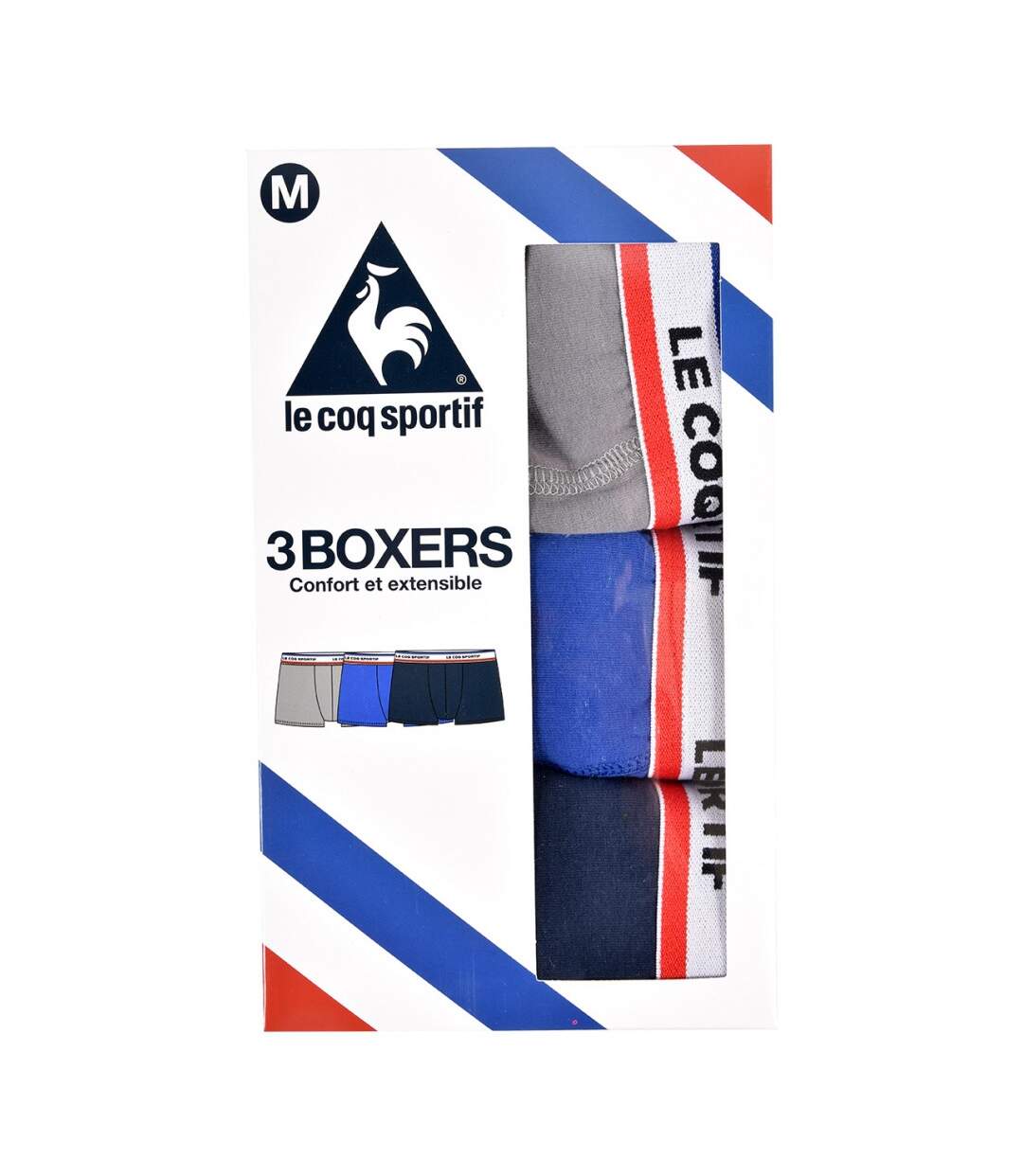 Boxer Homme LE COQ SPORTIF - Pack de 3-4