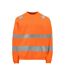 Mens Prio 6106 Sweatshirt Orange Projob-1
