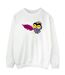 Disney - Sweat BIG HERO BAYMAX FRED FIRED UP - Femme (Blanc) - UTBI11766-1