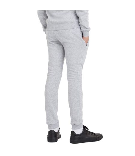 Mens Club Leisure Jogging Bottoms Grey Marl White Umbro