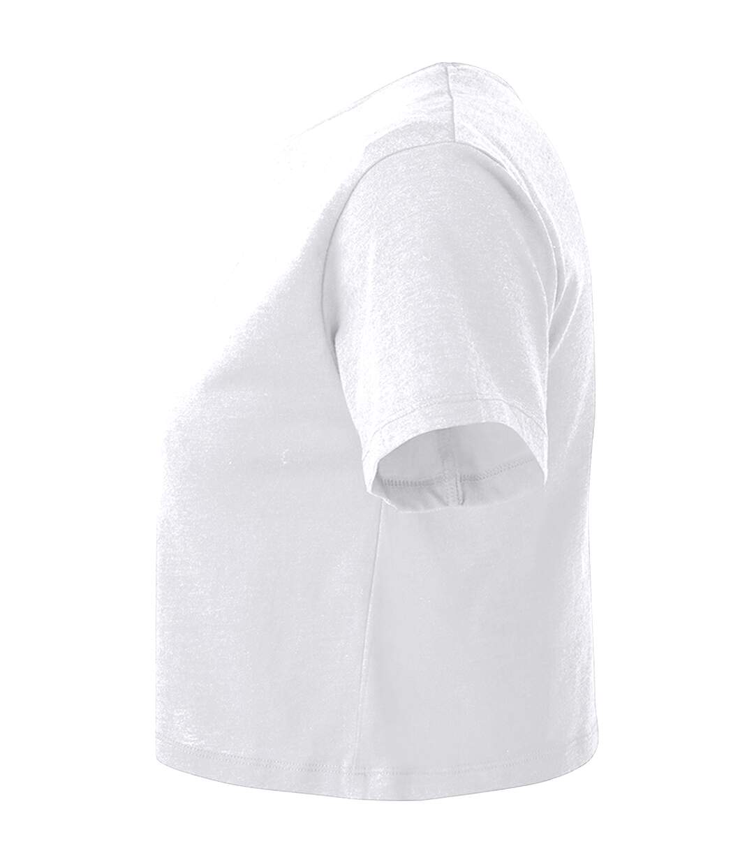 Haut court femme blanc TriDri-3