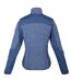 Regatta Womens/Ladies Lindalla V Marl Full Zip Fleece Jacket (Dusty Denim) - UTRG8846