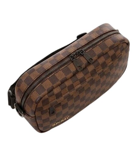 Checkerboard Bum Bag One Size Golden Spiral