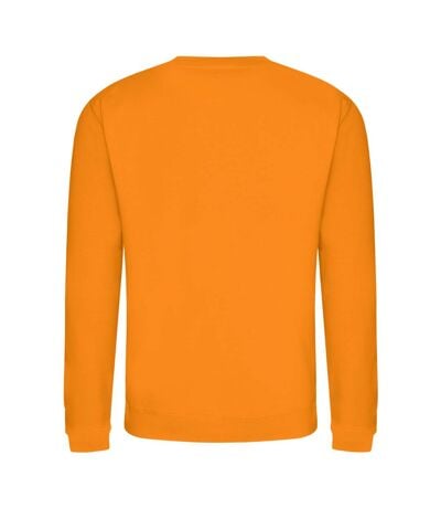 AWDis Just Hoods AWDis Unisex Crew Neck Plain Sweatshirt (280 GSM) (Orange Crush) - UTRW2014