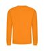 AWDis Just Hoods AWDis Unisex Crew Neck Plain Sweatshirt (280 GSM) (Orange Crush) - UTRW2014