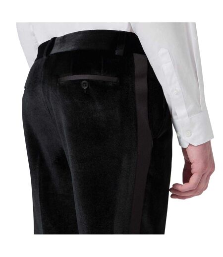Pantalon De Smoking Homme Noir Twisted Tailor