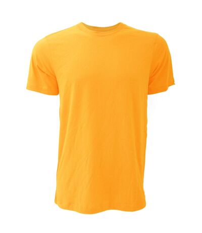 Canvas t-shirt jersey hommes jaune Bella + Canvas