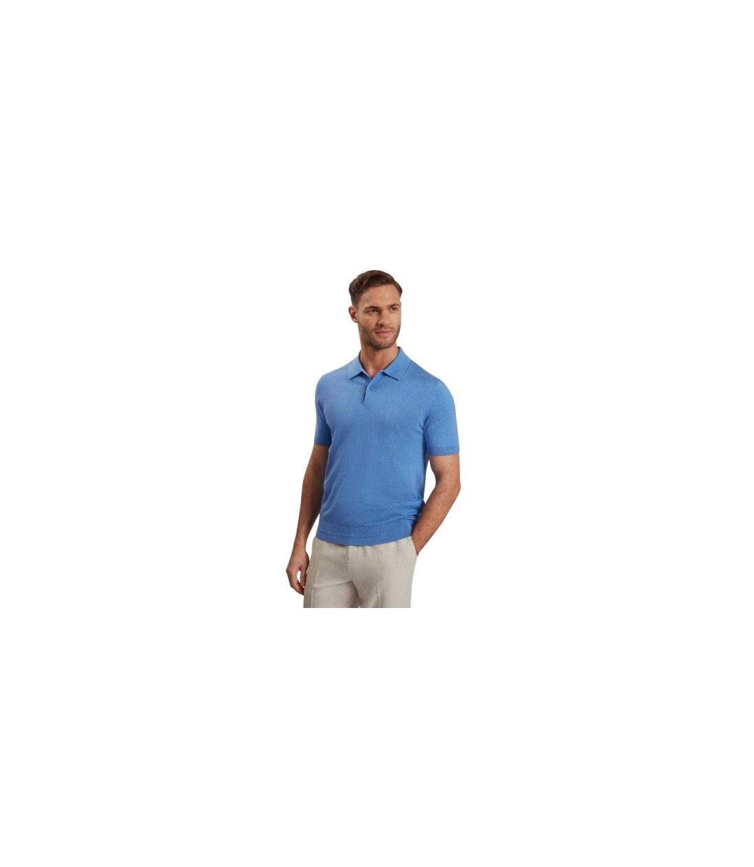 Polo Nickk Homme Bleu Ciel Ted Baker-1