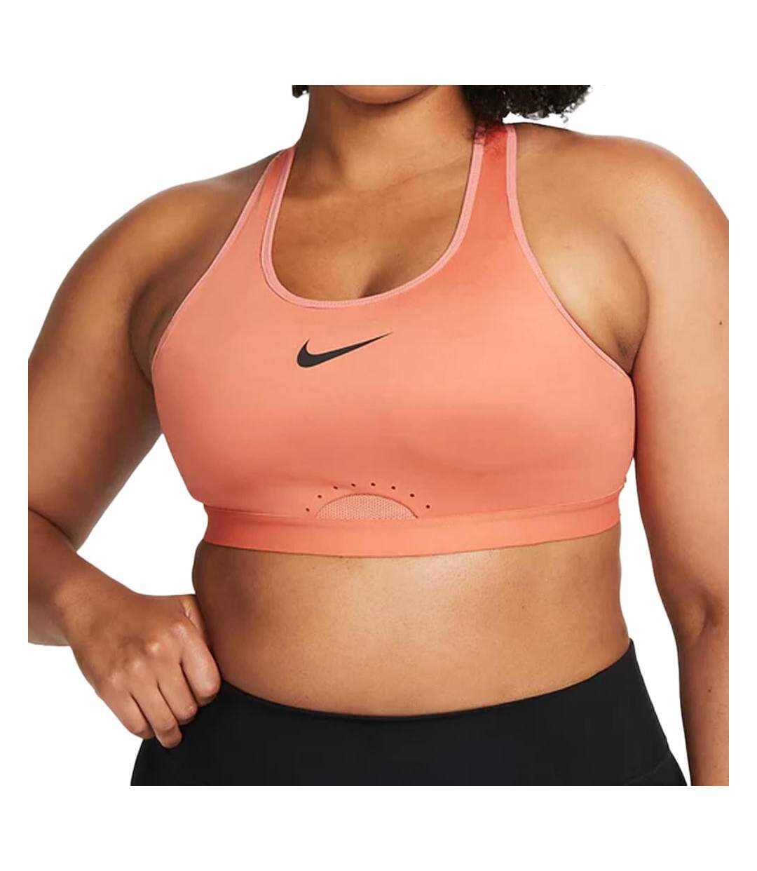 Brassière Orange Femme Nike Swsh - L-AB-1