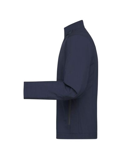 Veste Softshell Homme Bleu Marine James And Nicholson