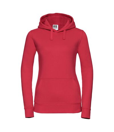 Russell Womens Premium Authentic Hoodie (3-Layer Fabric) (Classic Red)