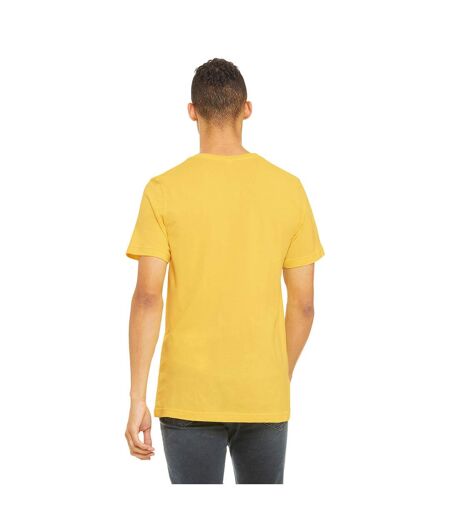 T-shirt adulte jaune Bella + Canvas