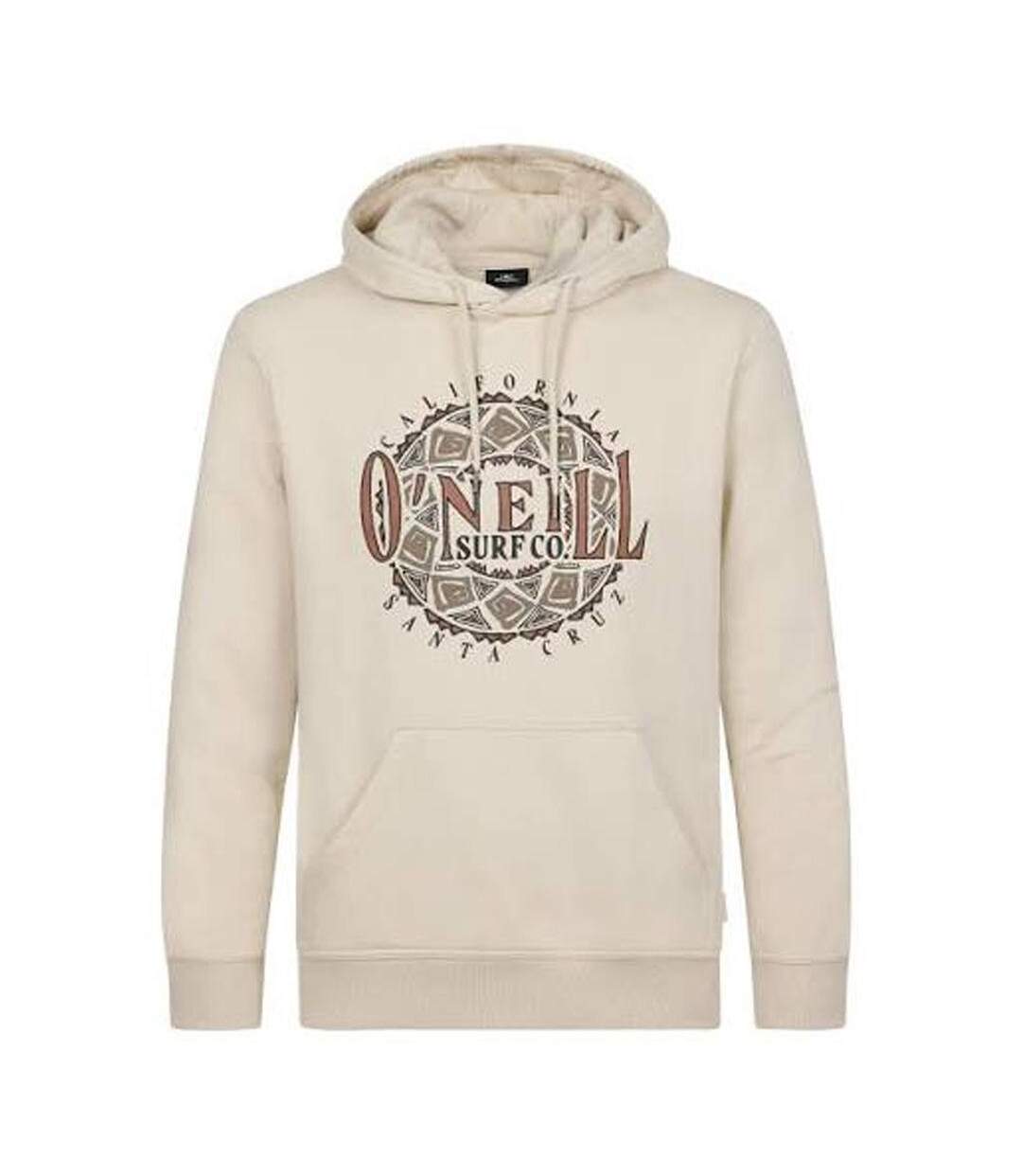 Sweat à capuche écru homme o'neill graphic-1