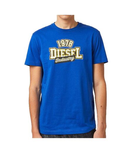 T-shirt Bleu Roi Homme Diesel Diegos - S