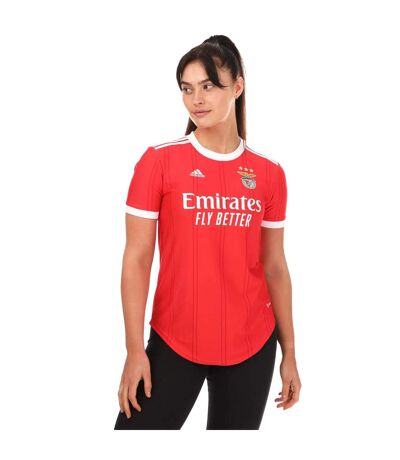 Womens/ladies 2022/23 Sl Benfica Home Jersey Red Adidas