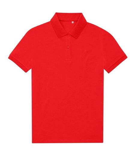 Polo manches courtes - Femme - PW465 - rouge tomate