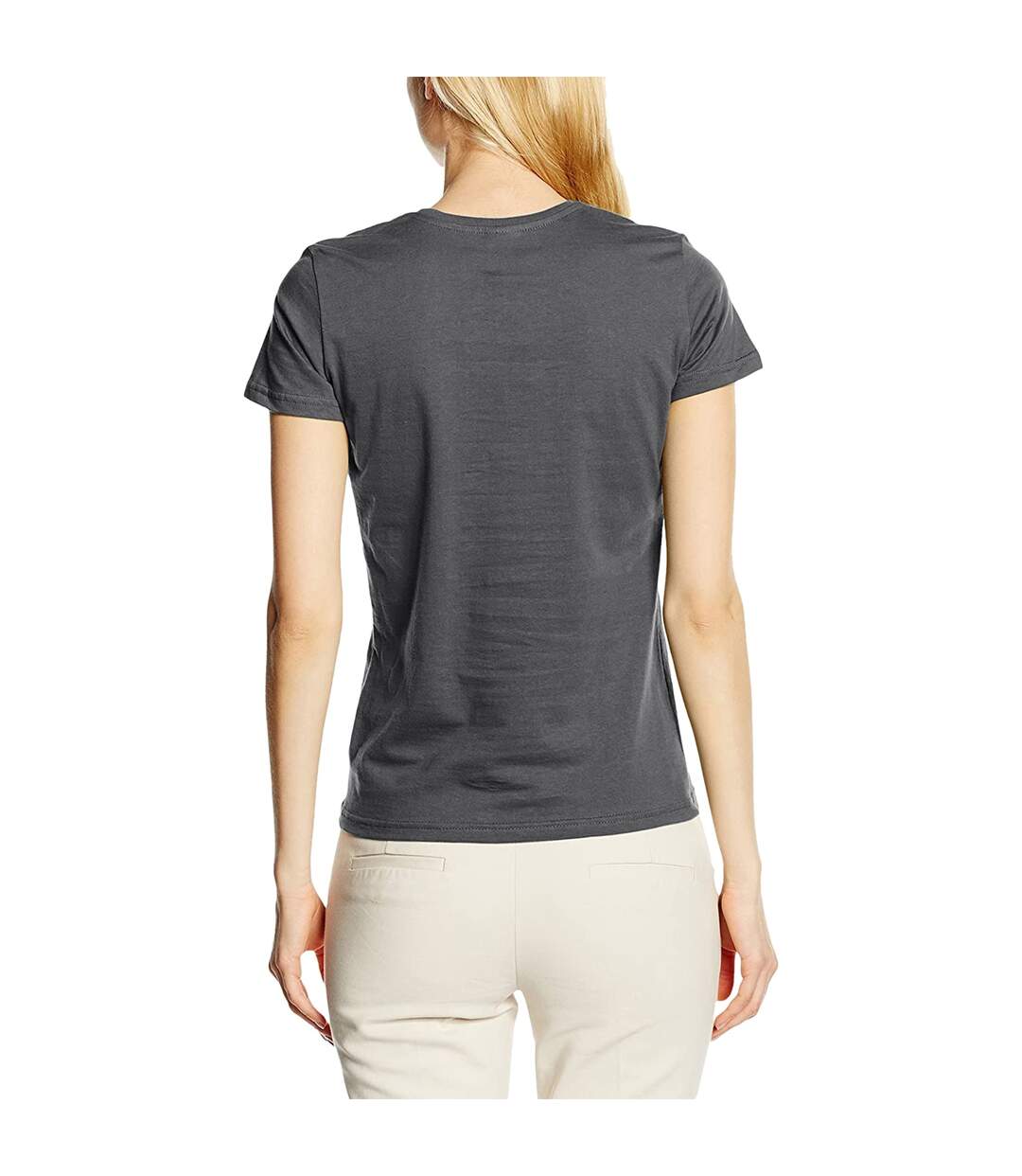 T-shirt femmes gris foncé Stedman