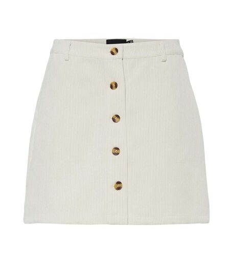 Jupe ecru femme pieces effi