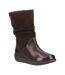 Bottes Mi-hautes Starling Femme Marron Fleet & Foster-1