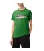 Mens Quick Dry Crew Neck T-shirt Green Lacoste-1