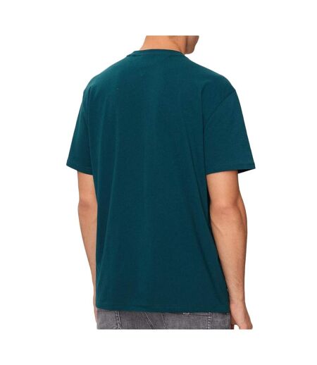 T-shirt vert emeraude homme tommy hilfiger reg signature - xl