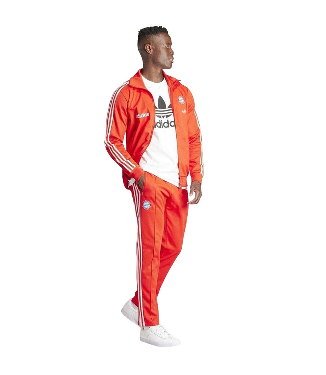 Pantalon De Survêtement Motif/style Fc Barcelone Homme Rouge Adidas-1