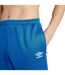 Mens total tapered training jogging bottoms royal blue/white Umbro