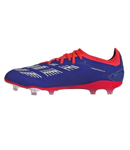 Chaussures De Foot Pour Terrain Ferme Predator Pro Homme Bleu Blanc Rouge Adidas