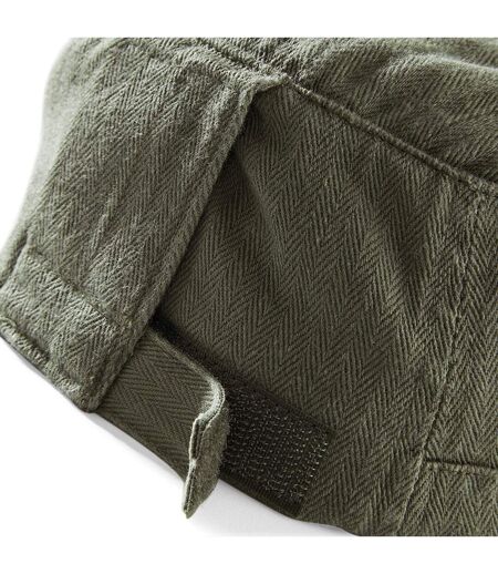 Casquette urban army style militaire - B38 - vert olive vintage