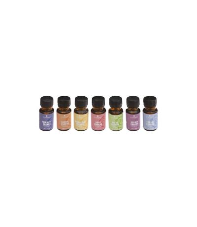 Lot de 7 Huiles Parfumées Chakra 10ml Marron