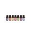 Lot de 7 Huiles Parfumées Chakra 10ml Marron