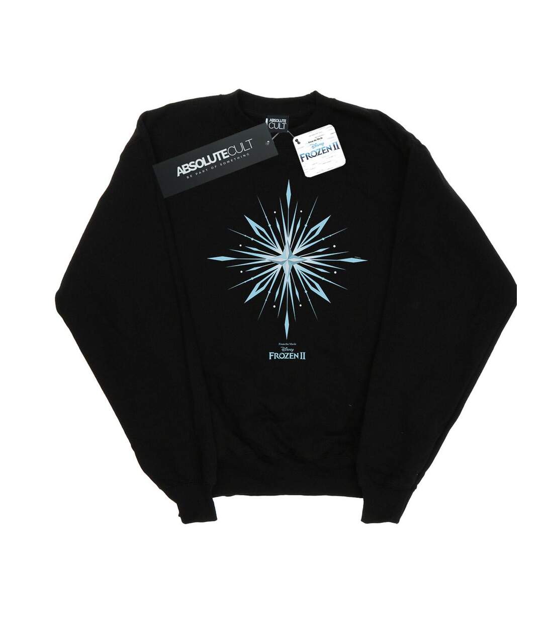 Disney Pantalon de survêtement Frozen 2 Elsa Signature Snowflake Womens/Ladies (Noir) - UTBI18708-1